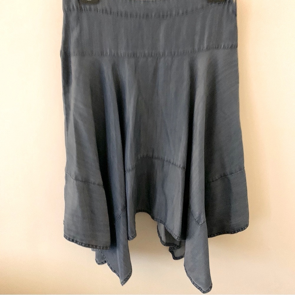 HD in Paris Skirt Anthropologie Hankerchief Hem Sz 0